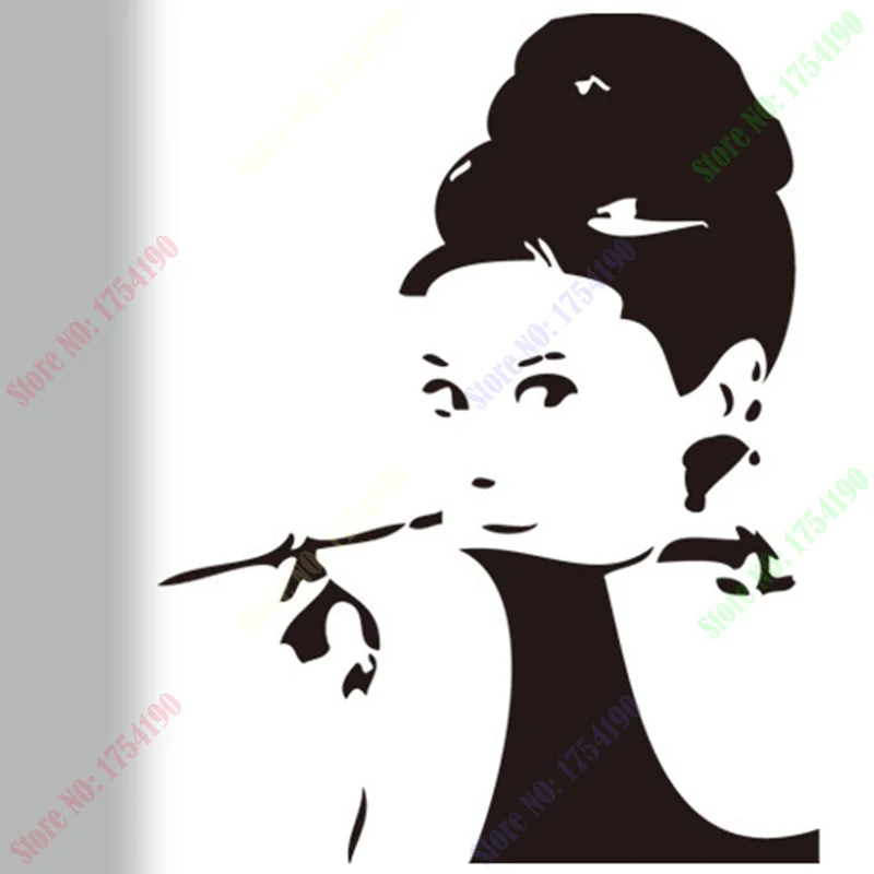 NEW Hot Sale Custom Audrey Hepburn Classic Bedroom Setting Home Decoration High Quality Poster Prints Size50x70cm