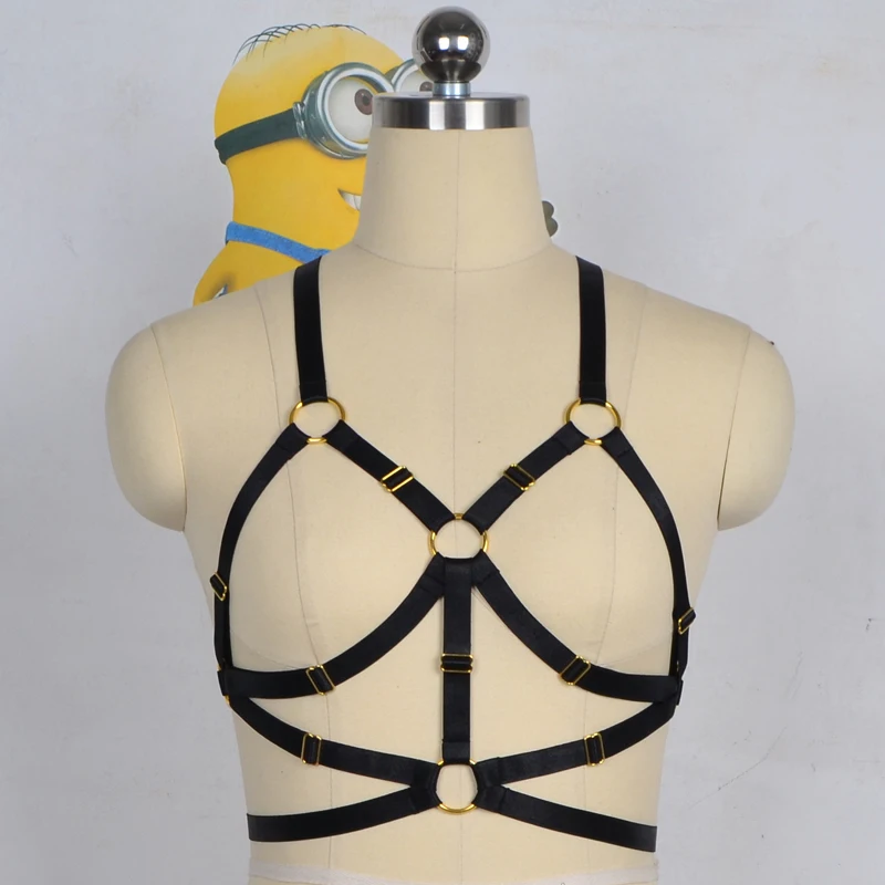

Women Costumes cage Bra Harness Cage Bra Corset Bondage Bralette girl sexy fashion body cage harness bondage gothic bra belt