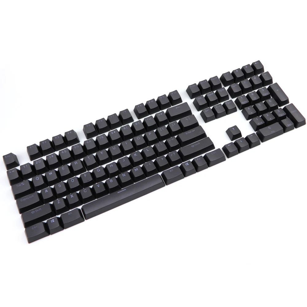 

White Black 108 key PBT Double shot Backlit Keycaps For Razer BlackWidow Ultimate BlackWidow X Mechanical Keyboard Selling keyca