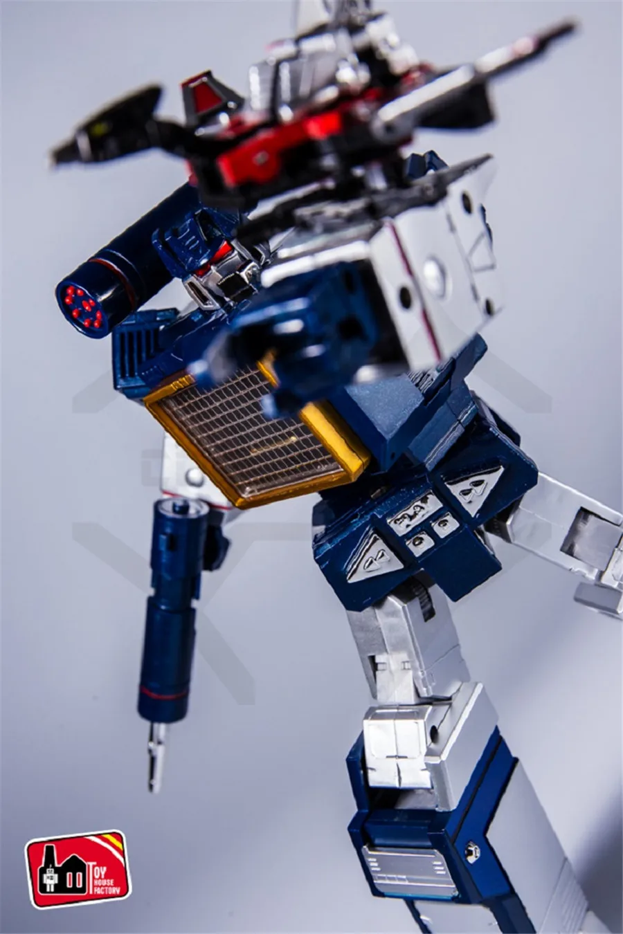 COMIC CLUB Transformation toy house factory THF 01J Sound wave metal part Soundblaster KO mp13 Soundwave figure toy