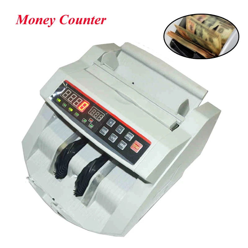 Bill Counter 110V/ 220V Money Counter Suitable For EURO US DOLLAR Etc. Multi-Currency Compatible Cash Counting Machine