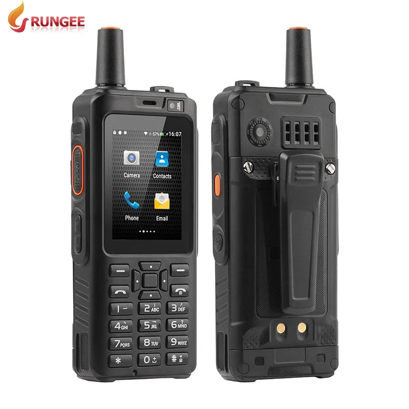 Zello Walkie Talkie Mobile Phone IP65 Waterproof shockproof Rugged Smartphone MTK6737M Quad Core Android Keyboard Feature Phone