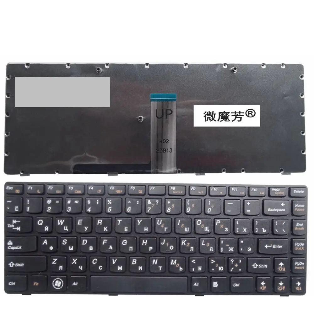 RU For Lenovo V470 B470 G475 B490 B480 M495 M490 B475 V480 G470 B475E  V480C M490 Laptop Keyboard Russian New Black