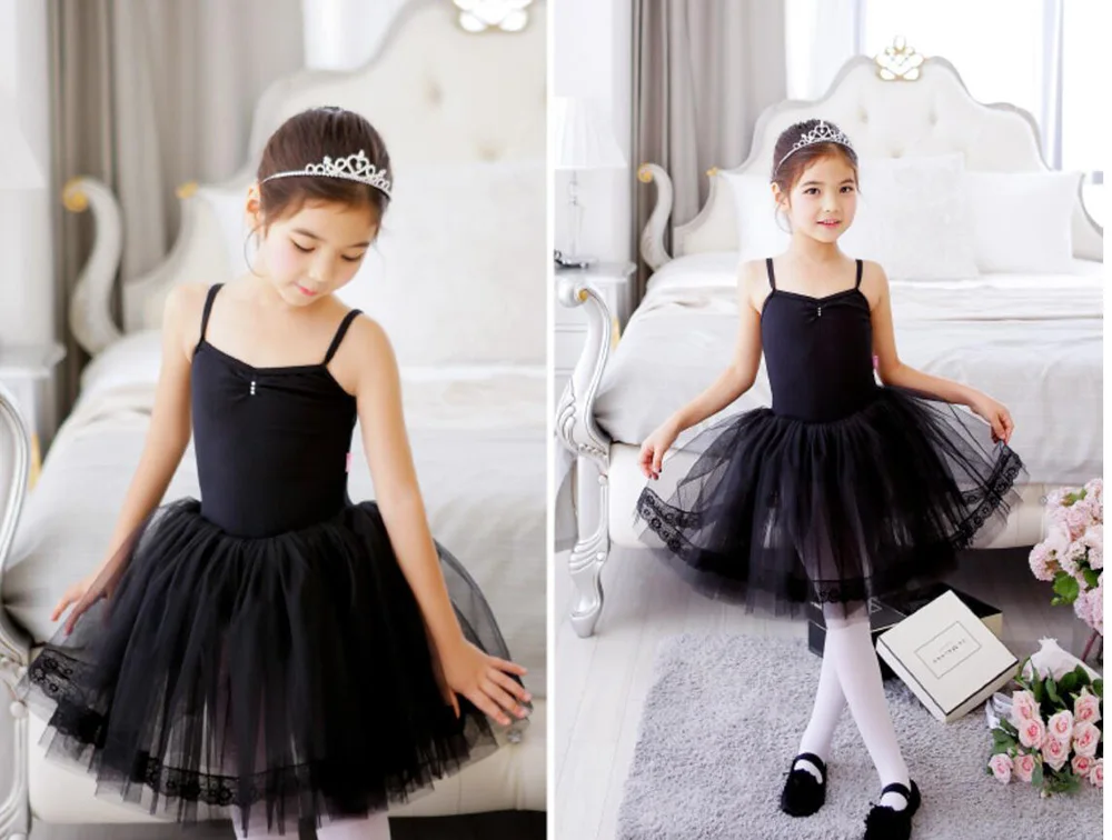 Neue Mädchen Ballett Tutu Kleid Trikots Dance Kleidung Kinder Party Prinzessin Kleider Kinder Handeln Dancewear Kostüme