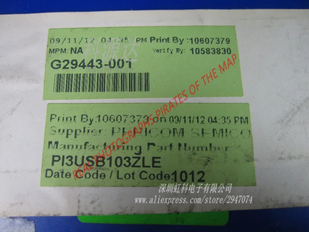 10 قطعة/الوحدة PI3USB103ZLEX TQFN-10 PI3USB103ZLE CW في الأسهم