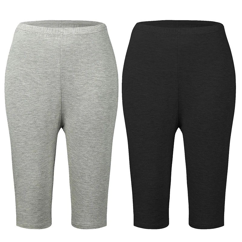 Mallas elásticas de fibra de bambú, Leggings de cintura alta para entrenamiento, Push Up, Fitness, 7xl talla grande, Verano