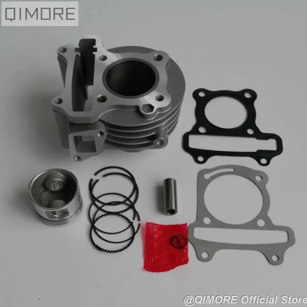 GY6-60 GY6 60CC 44MM Big Bore Kit / Cylinder Piston Ring Gasket Set for 139QMB GY6-50 4 stroke Scooter Moped ATV