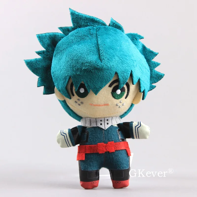 My Hero Academia 13 cm Mini Plush toy 15cm Midoriya Izuku Todoroki Shoto Small Keychain Bakugou Katsuki Soft Dolls Gift