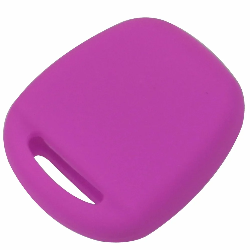 jingyuqin 2 Buttons Silicone Car Key Fob Case Cover Skin For TOYOTA CAMRY RAV4 PRADO COROLLA AVENSIS LAND CRUISER YARIS