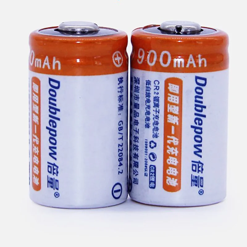 New CR2 3V 900mAh LiFePO4 Rechargeable Battery Polaroid multimeter Navigator 3.2 V batteries