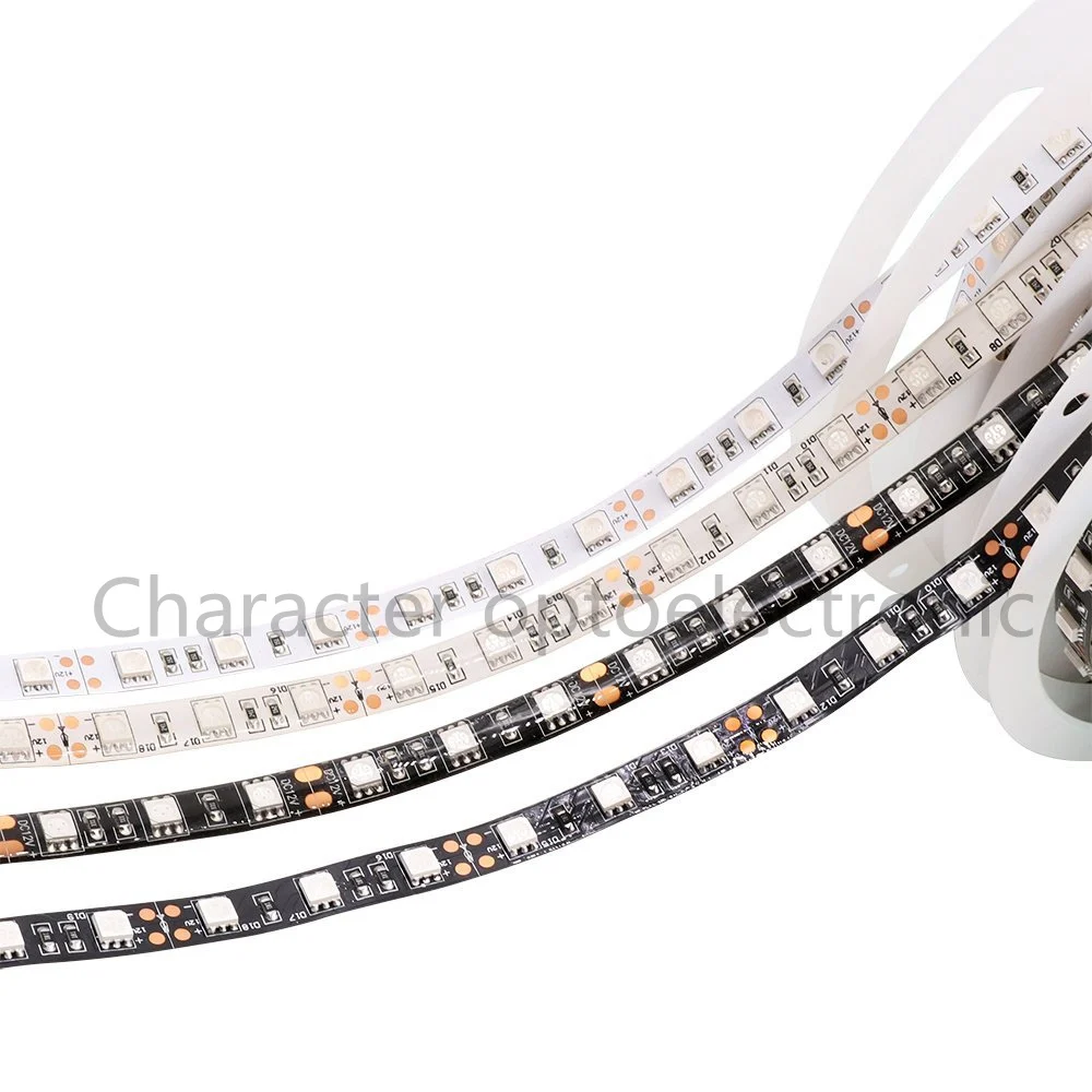 LED Strip 5050 DC 24V RGB WarmWhite 24 v 5 Meter Waterproof Flexible Light Stripe 60LED/MLed Tape Luces Lamp Ribbon Tv Backlight