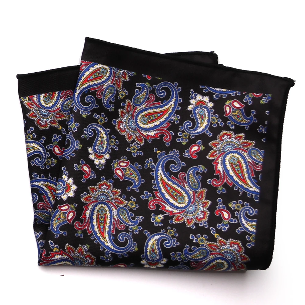 Tailor Smith-Mouchoir de Poche pour Homme, Mouchoir à Carreaux, Paisley Floral, Style Hanky, Accessoires de Poche Imbibés, Nouveau Créateur, Mode