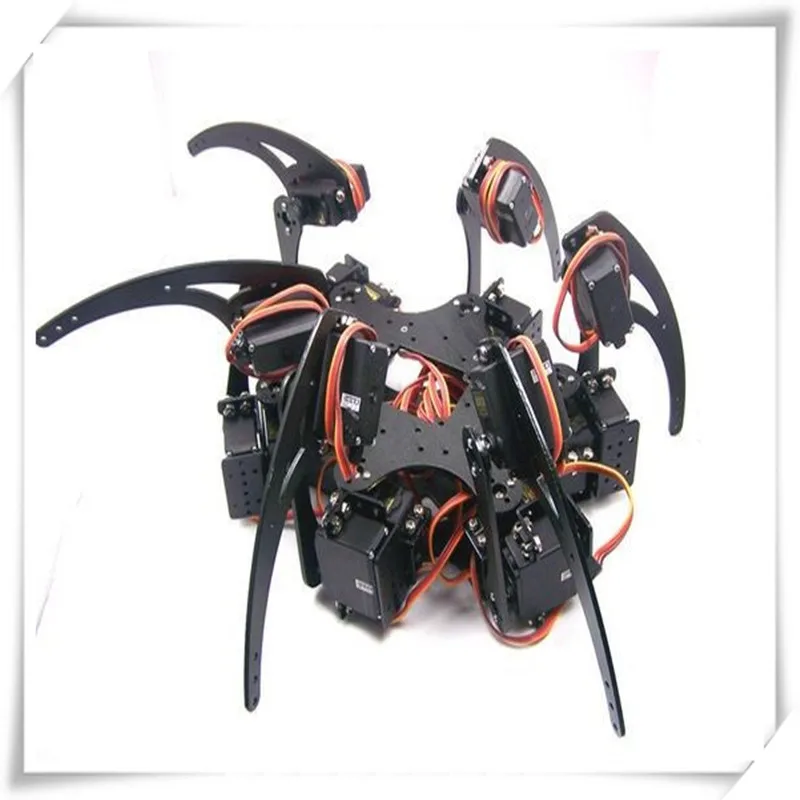 Spider kits Robot Toy DIY Educational Technology Competition Six feet spider framework no servo