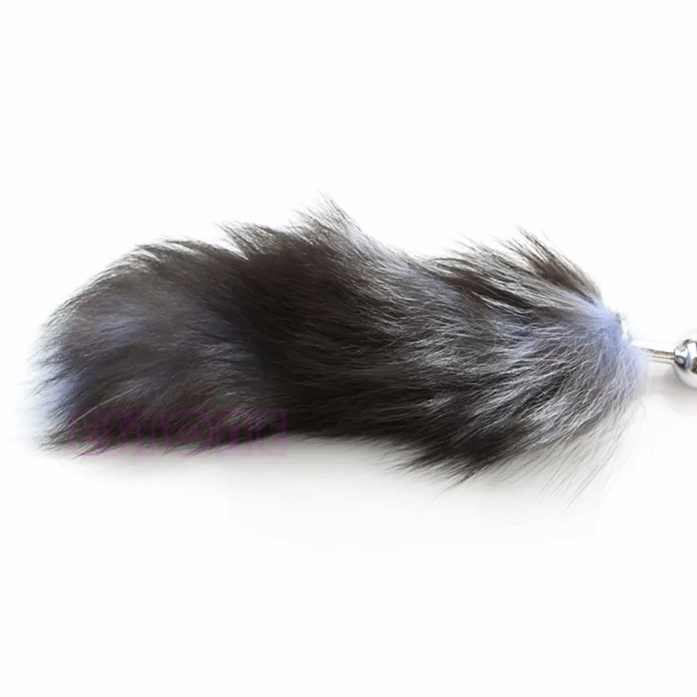 New Love Faux Fox Tail Butt Anal Plug Sexy Romance Funny Adult Product Sex Toy