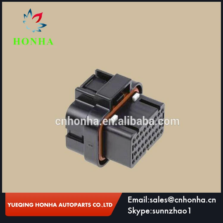 

1 pcs free shipping ECU TE Connectivity AMP auto computer connector 34 pin oil gas connector 4-1437290-0