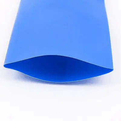 Manguito de Tubo termorretráctil de poliolefina, relación de contracción 2:1, 35mm x 20cm, 10 unidades, color azul