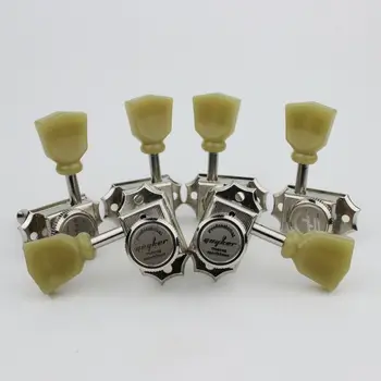 1 Set GUYKER 3R3L Vintage Deluxe Elektrische Gitaar Machine Heads Tuners Nikkel Stemsleutels