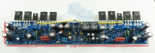 

Sep_store Assembled LJM L50 Full Bridge momo Power amplifier board 500W 8ohm