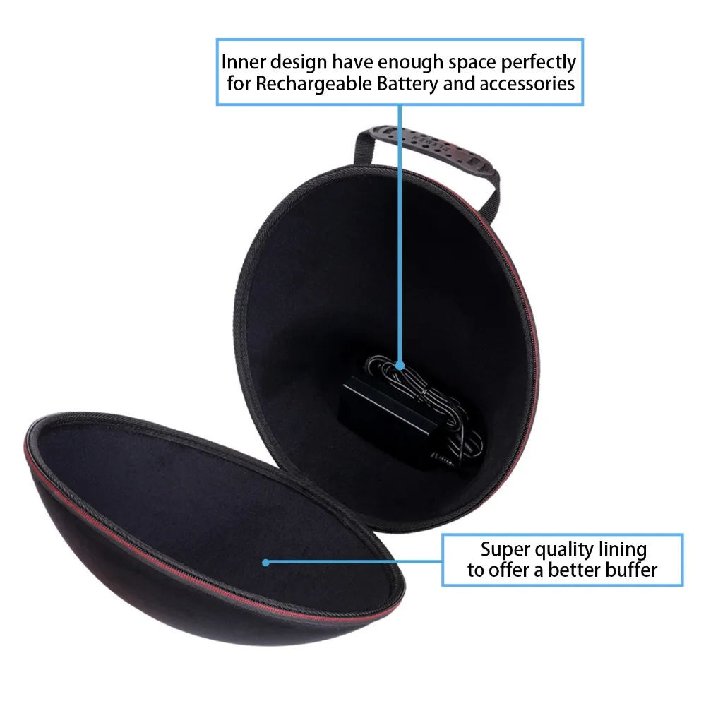 LTGEM Case for Harman Kardon Onyx Studio 1, 2, 3 & 4 Wireless Bluetooth Speaker System. Fits Rechargeable Battery (Black)