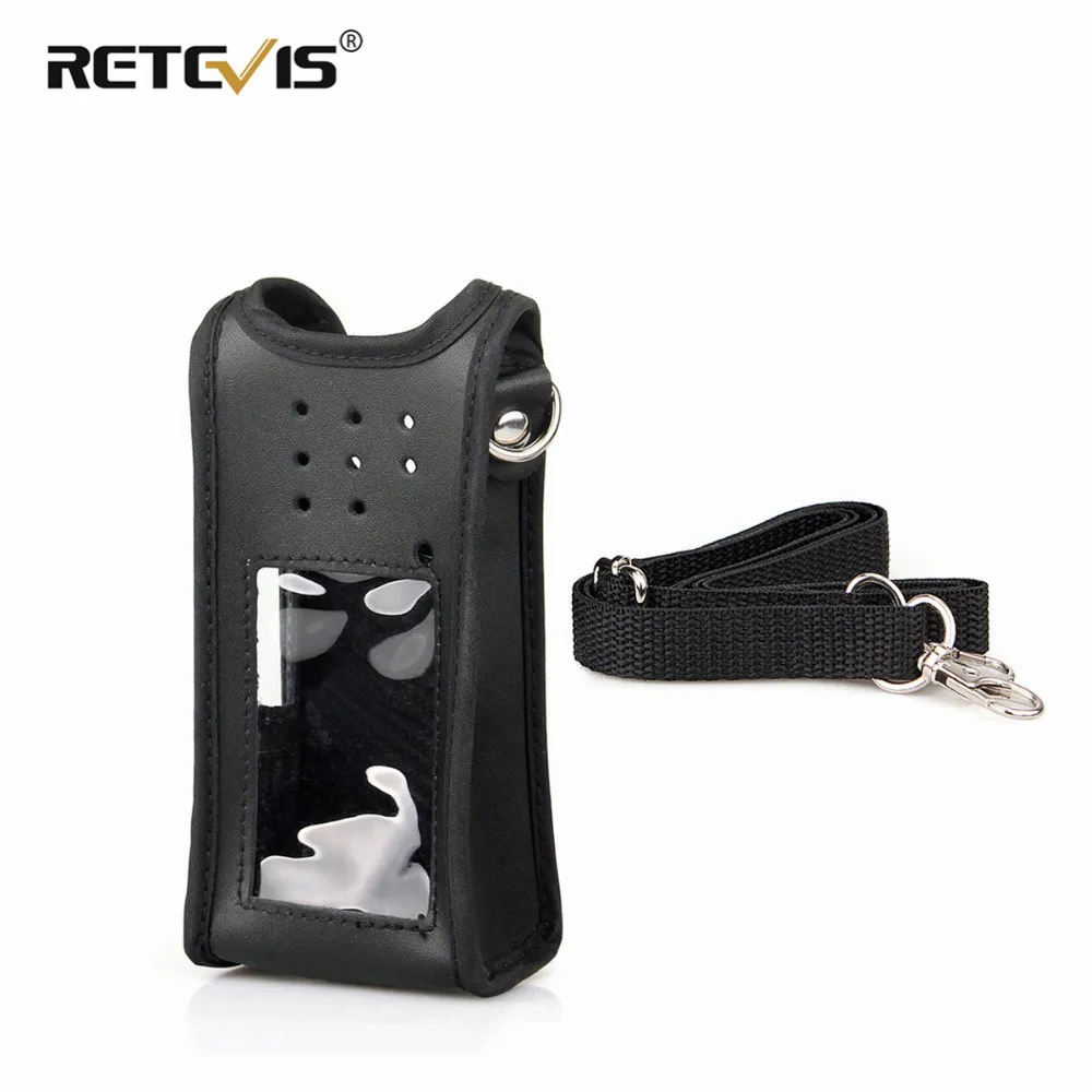 Su misura Walkie Talkie Custodia In Pelle Per Il Trasporto della Cassa del Supporto Per Ailunce HD1/Retevis RT29 DMR Ham Radio Accessori J9131H