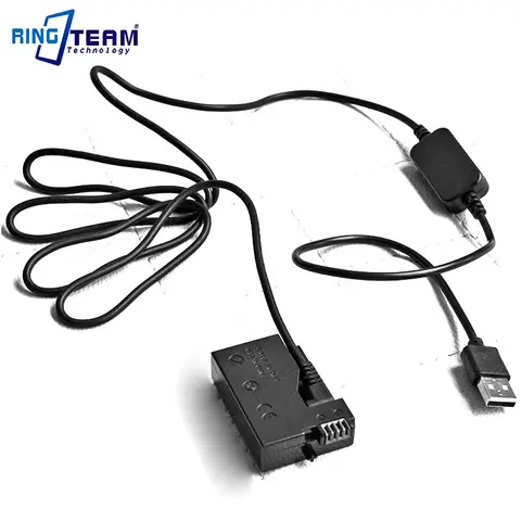 5V USB Drive Cable Power ACK-E8+DR-E8(LP-E8 LP E8 Dummy Battery DC Grip) for Canon EOS 550D 600D 650D 700D T2i T3i T4i X4 X5 X6i