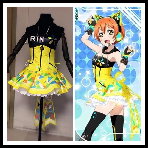 Love Live Cyber Idolized Maid LED Gaming Game Awaken All Members Minami Kotori Uniforms Cosplay Costume