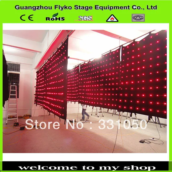 

P18 2X2M led stage backdrop wall led lightings indoor