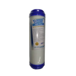 Filtro depuratore d'acqua da 10 pollici UDF/GAC carbone attivo granulare 5 microgusto/odore filtro acqua a carbone per osmosi inversa