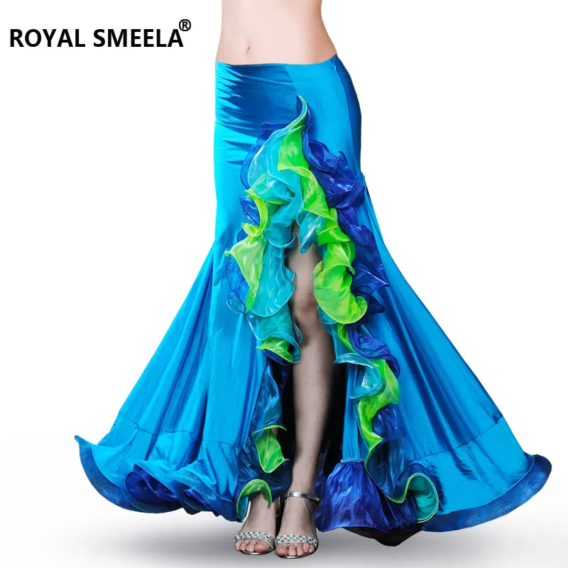 Belly Dance Costumes Professional Belly Dancing Outfits Wrapped Skirt Split Belly Dance skirt For Women Fishtail Mermaid Skirts