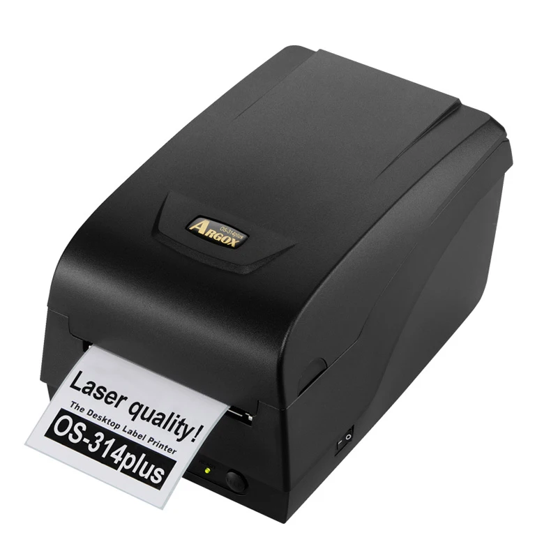 0S-314plus 300dpi thermal barcode printer can print sticker label Jewellery label clothing tags high performance machine