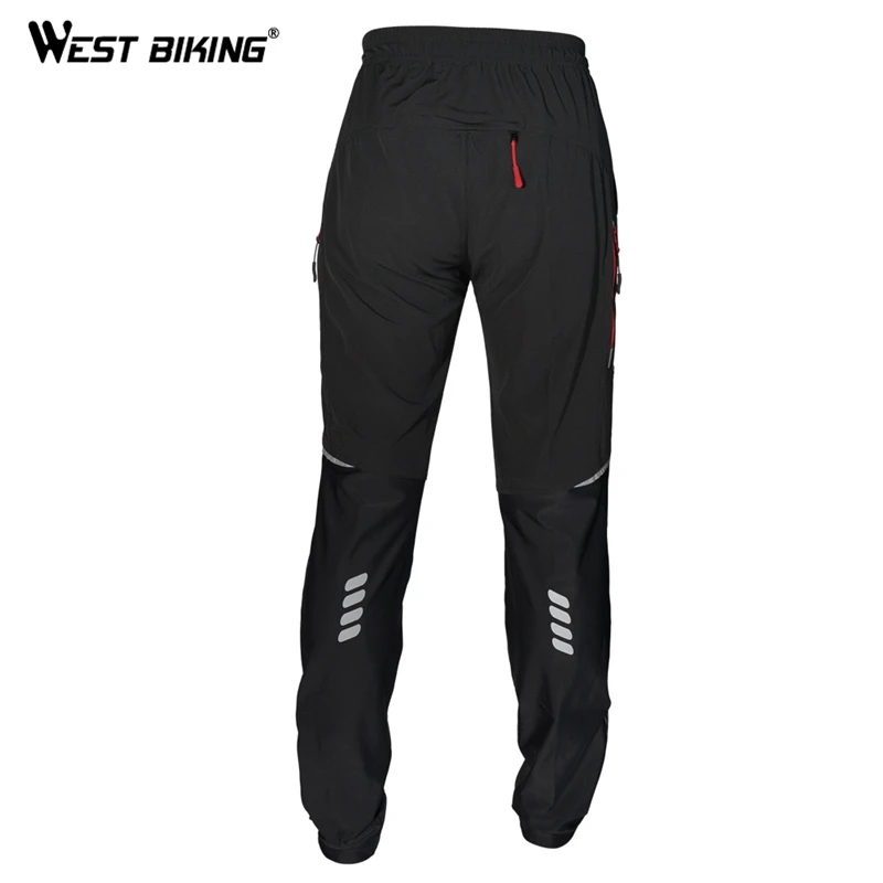 WEST BIKING 2024 Cycling Pants Spring Summer Outdoor Sports Pants Multifunction Bike Pants Quick Drying Reflective Bicycle Pants