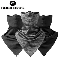 ROCKBROS Cycling Winter Face Mask Warm Windproof Fleece Thermal Riding Scarf Breathable Bike Bicycle Equipment Sport Accessories