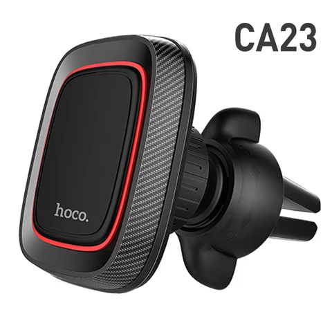 Магнитный автомобильный держатель Hoco для телефона iPhone 12, 11, XS, подставка с креплением на вентиляционное отверстие для Samsung A51, A71, S20, кронштейн для GPS, автомобильный держатель для телефона