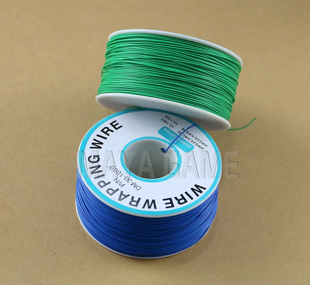 OCGAME 250 метров электрическая обмотка проводов, обмотка проводов, 10 цветов, одножильный Медный AWG30 кабель, провод и печатная плата, DIY Кабель