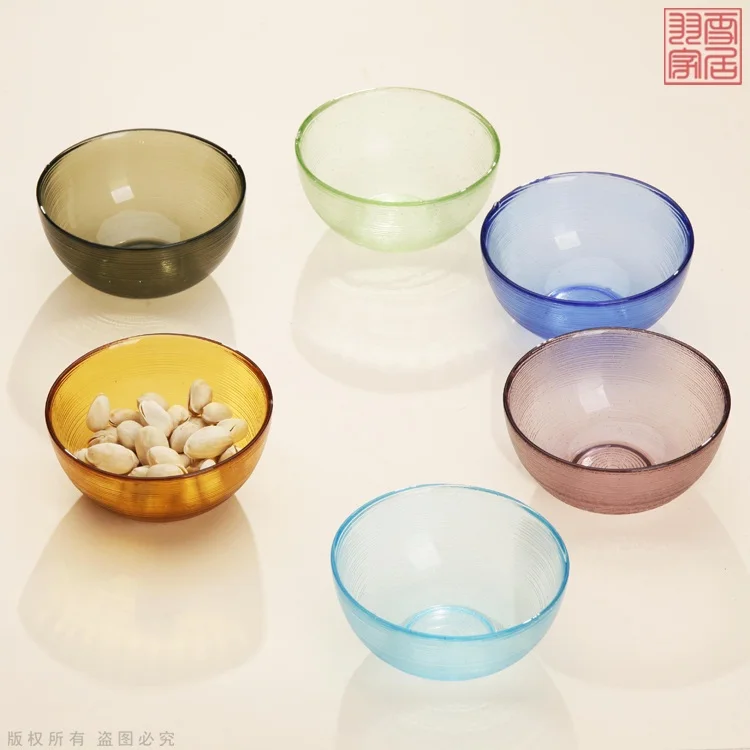 

Special offer wholesale handmade stained glass bowl of fruit salad bowls of rice bowls