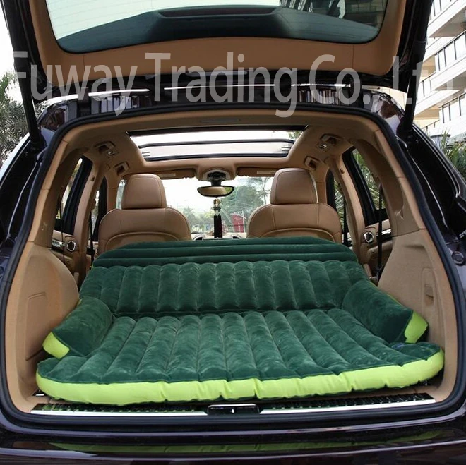 

DHL Free Shipping!!!! SUV Inflatable Mattress Travel Camping Car Back Seat Sleeping Rest Mattress With Air Pump Car Accessories