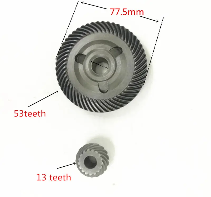 Crown Spiral Bevel Gear Set Replacement for BOSCH 180 GWS20-180 GWS24-180 GWS18-180 GWS19-180 GWS20-180JH GWS22-180 GWS2000