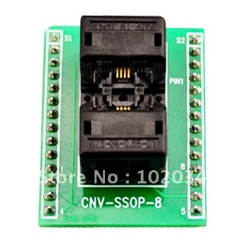 100% NEW OTS-24-0.65-01 SSOP8 TSSOP8 IC Test Socket / Programmer Adapter / Burn-in Socket  (CNV-SSOP-8)