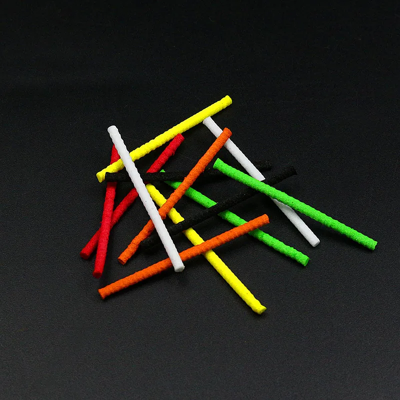 Hot 6 optional colors 2mm ultra slim foam cylinders fly fishing floating EVA foam post fly tying material for parachute flies