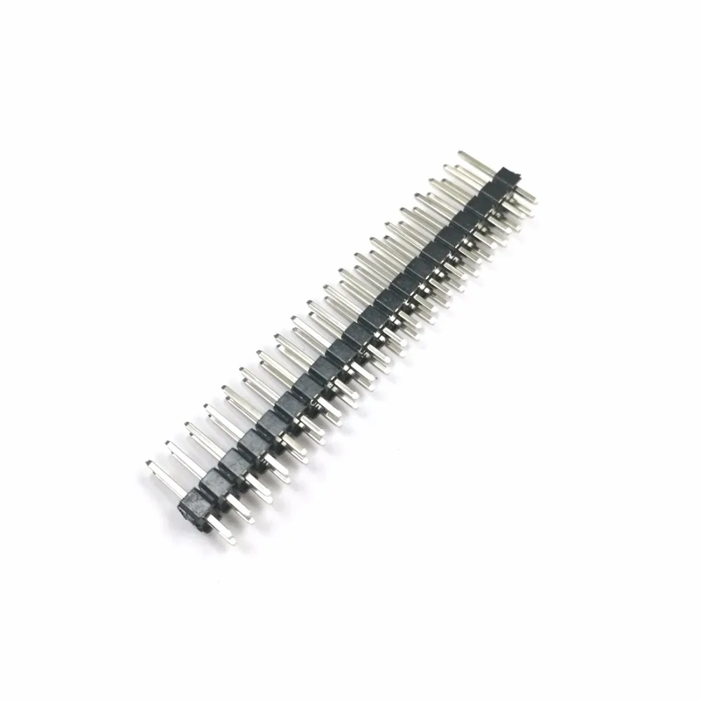 50pcs Double row needle male pin header copper 2*20P 2.54mm pitch straigh