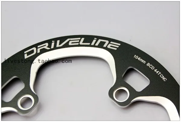 Driveline Mountain bike 36/38/42/44T/48 XT aluminum alloy guard plate  BCD104 bicycle chainguard