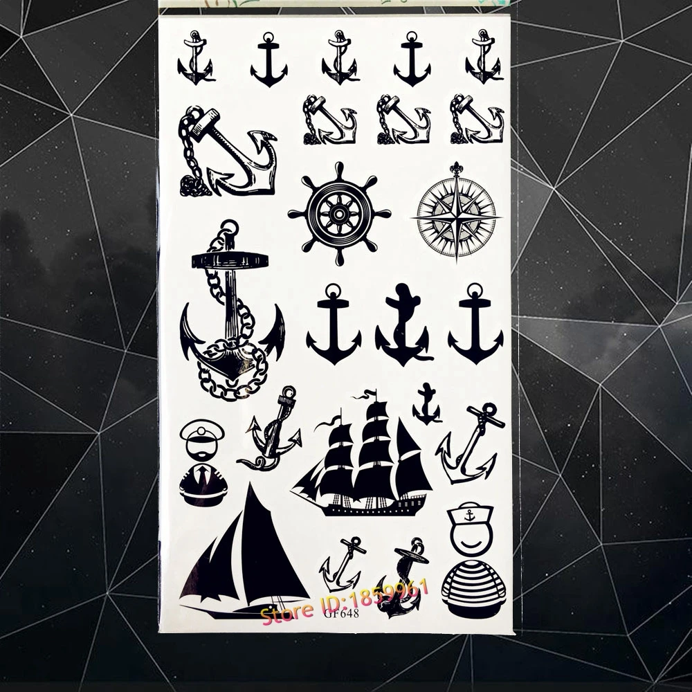 Tatuaje temporal 3D con diseño de rey Escorpión para niños y hombres, pegatinas metálicas con Flash falso, tatuaje azul y marrón, A3D-14, 1 pieza