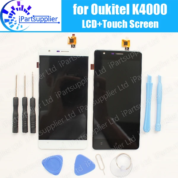 Oukitel K4000 LCD Display+Touch Screen Assembly 100% Tested LCD Digitizer Glass Panel Replacement For Oukitel K4000+Tool,2 touch