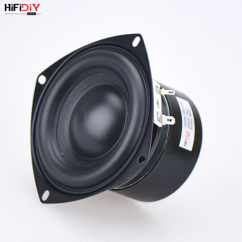 HI-FI DIY AUDIO 4 inch 80W Woofer Speaker High Power Long Stroke BASS Home Theater For 2.1 Subwoofer unit Loudspeakers SB4-105S