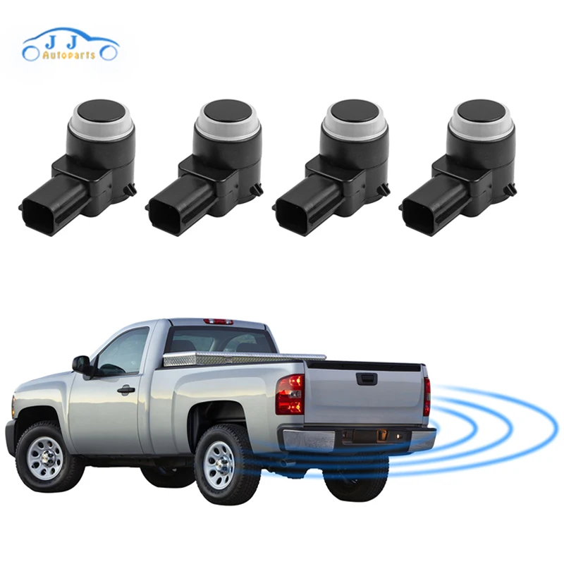 4PCS REVERSE PARKING SENSOR PDC Fit Buick Enclave Lucerne Savana Cadillac Escalade 25962147,25961317,21995586,15239247,25961321