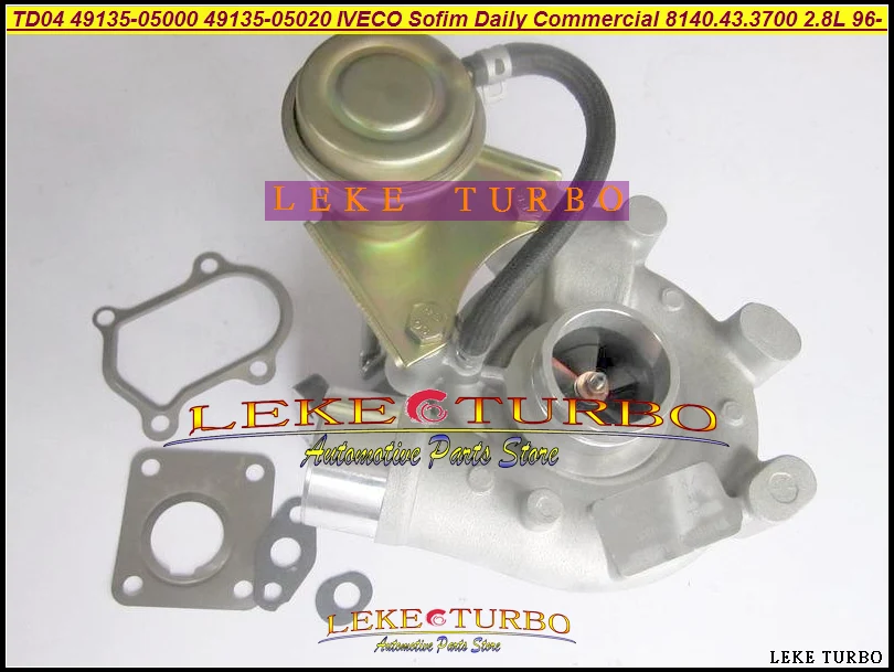 TD04 49135-05000 49135-05020 500321800 Turbo Turbine For IVECO Sofim Daily Commercial TC 49.12 59.12 60.12 8140.43.3700 2.8L 96-