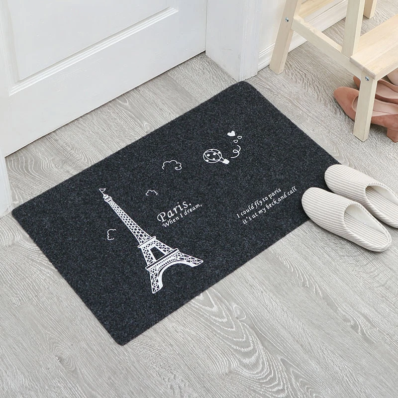 1PCS Short Mat Doormat Non-Slip Kitchen Carpet/Bath Mat Home Entrance Floor Mat Hallway Rugs Waterproof Kitchen Floor Mat