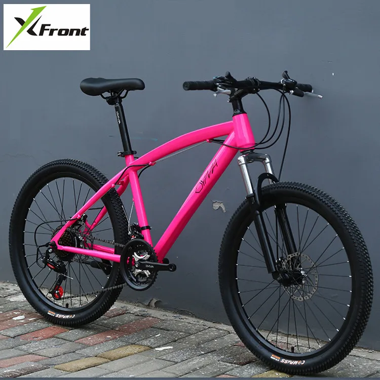 

Original X-Front brand 21 24 27 speed 26'' color Carbon steel damping mountain downhill bike mtb bicicleta disc brake bicycle