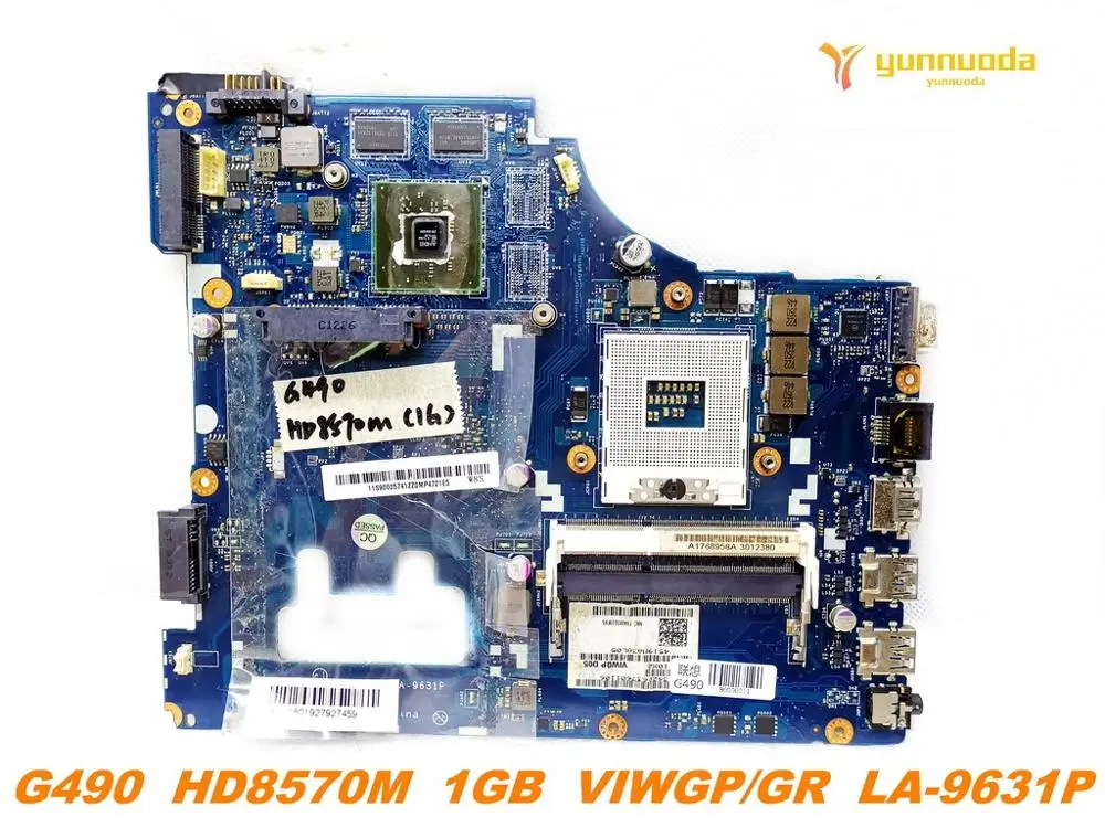 

Original for Lenovo G490 G400 laptop motherboard G490 G400 HD8570M 1GB VIWGP GR LA-9631P tested good free shipping