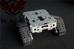 Metal Aluminum Alloy Smart Robot WaLee Tracked Tank Chassis Platform Kit Crawler Track Vehicle Walee Mobile Platform